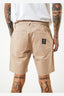 AFENDS NINETY TWOS - RECYCLED CHINO SHORTS - BONEAFENDS NINETY TWOS - RECYCLED CHINO SHORTS - BONE