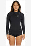 O'NEILL BAHIA 2MM BACK ZIP LONG SLEEVE SPRING WETSUIT - BLACK