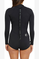 O'NEILL BAHIA 2MM BACK ZIP LONG SLEEVE SPRING WETSUIT - BLACK